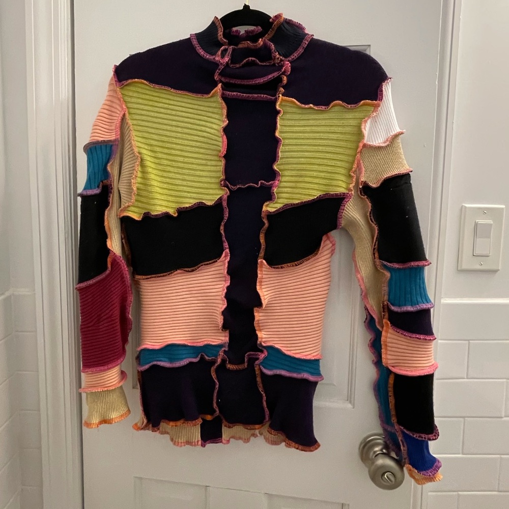 Handmade multicolored sweater!